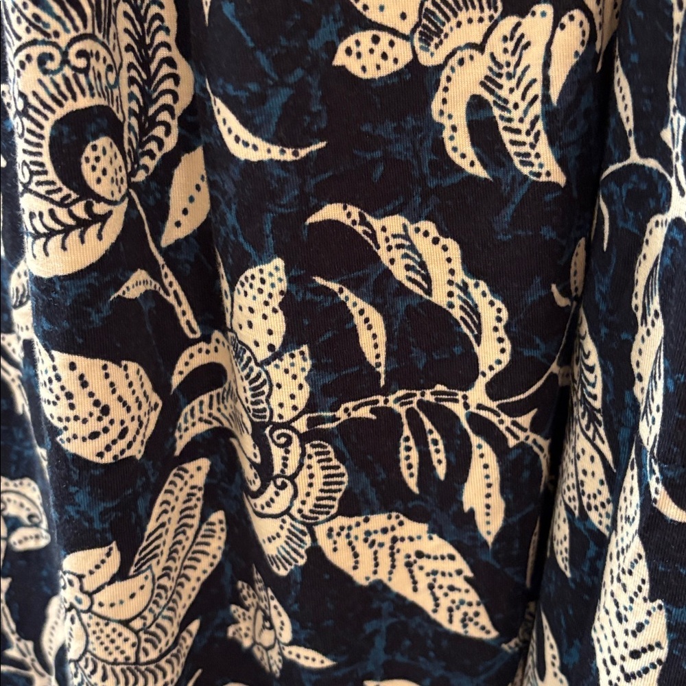 Soma Black, blue and Cream Floral Maxi halter Dress - Picture 3 of 8